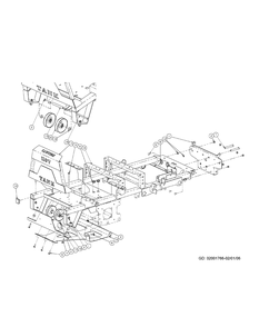 Part Location Diagram of 02002244-0637 Cub Cadet Guard Bracket